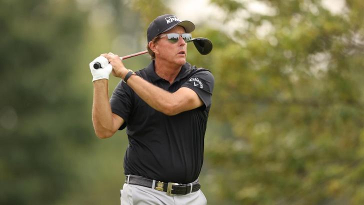 Golfer Phil Mickelson 